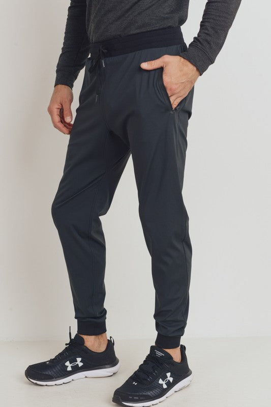 TOUJOURS トゥジュー　Cuffed Training Pants TOUJOURS トゥジュー Cuffed Training Pants Silex Slim Knit