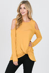 HL Open Shoulder Long Sleeve