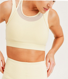 Mesh Overlay Sports Bra